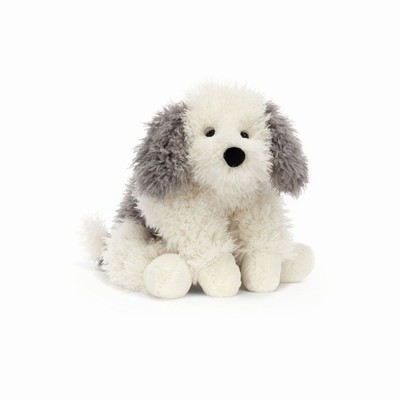 Jellycat Floofie Sheepdog Dog UK | 05493RYLP